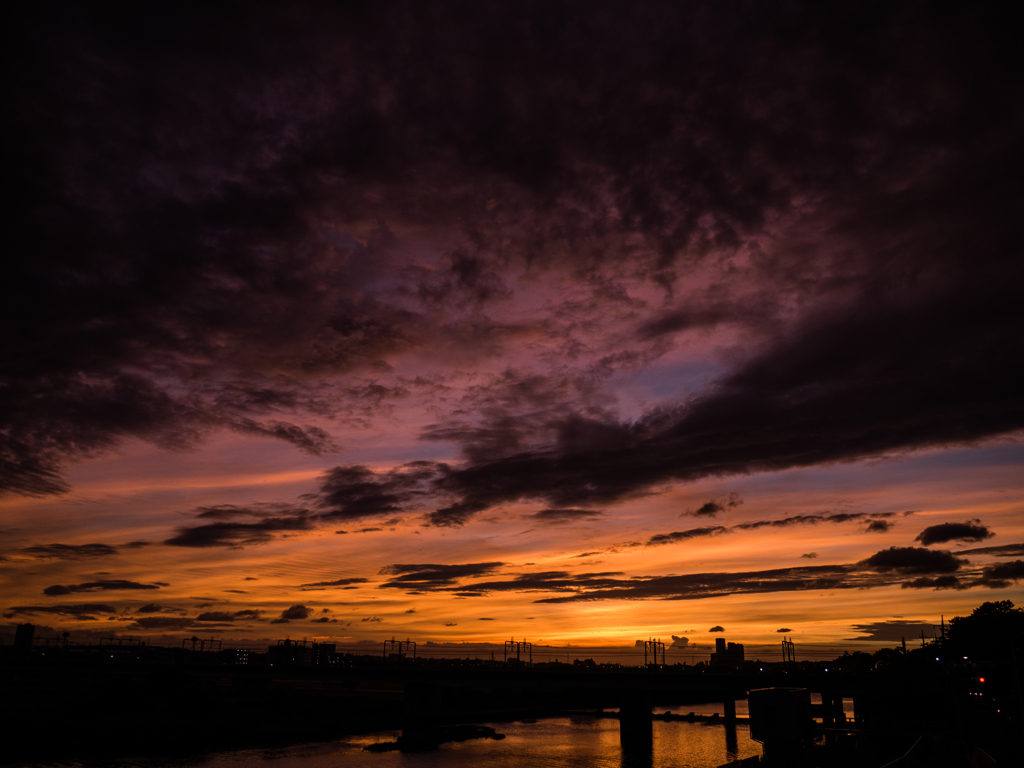 夕焼け空