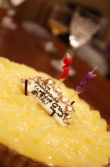 誕生日ケーキ