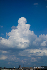 夏雲、迫る。