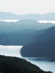 ブルーグレーの風景