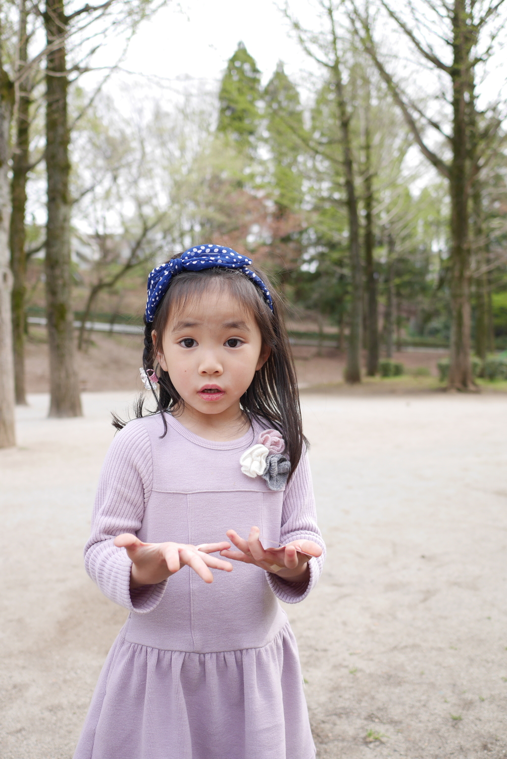 狭間公園にて