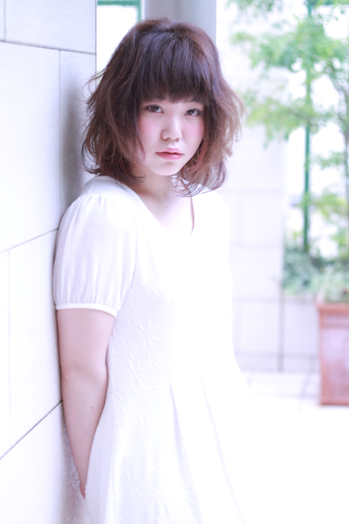 雨上がりに。