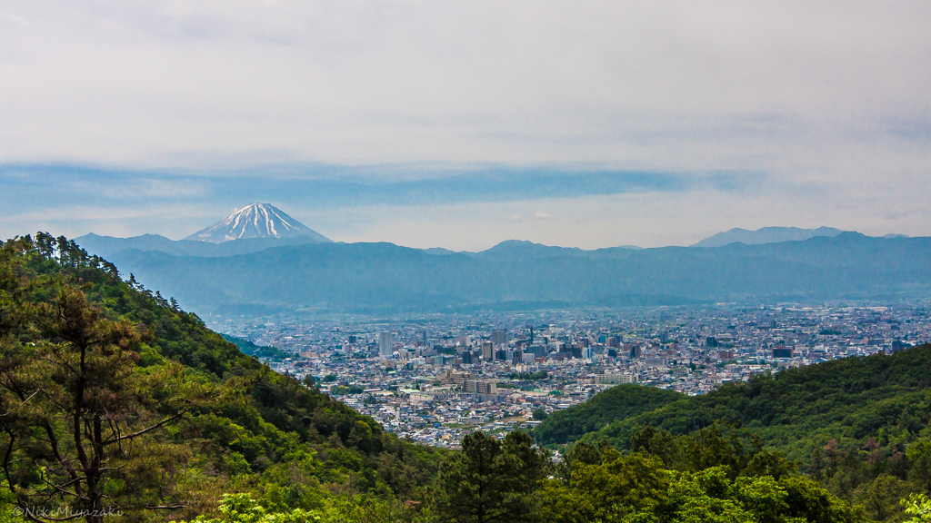 見晴らし広場から。