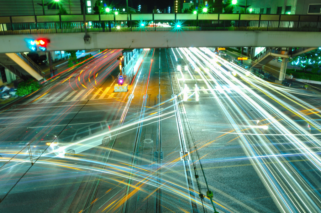 いつもの歩道橋