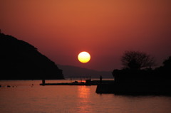 夕焼け　２