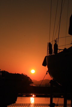 夕焼け　１