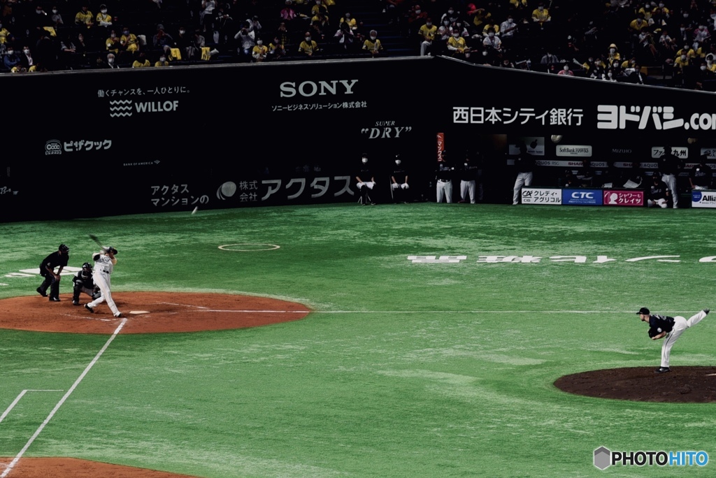 ギータ！打ったぁあああああ！♪(外野席テスト)
