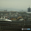 東寺と新幹線