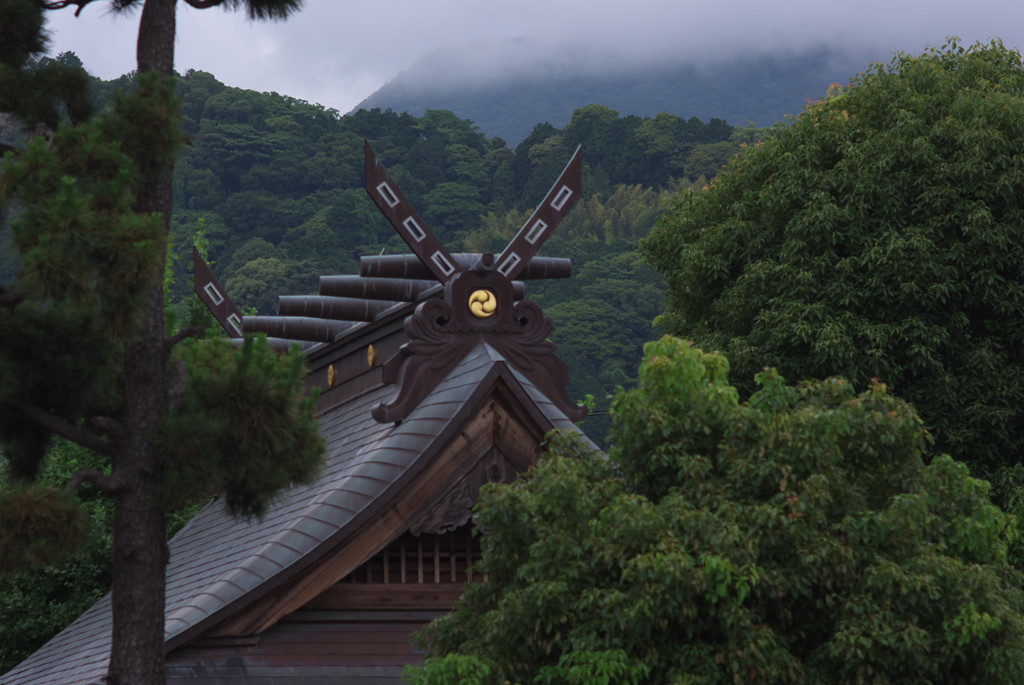散歩道の八幡神社