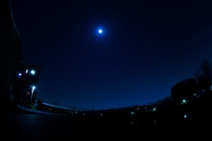 越谷百景29:満月の夜に