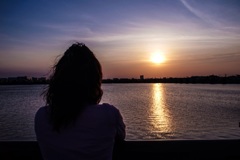 君と見た夕日