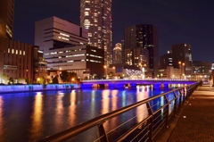 大阪中之島の夜景