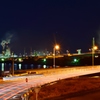 夜の工業地帯