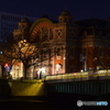 中之島の夜景（中之島公会堂）