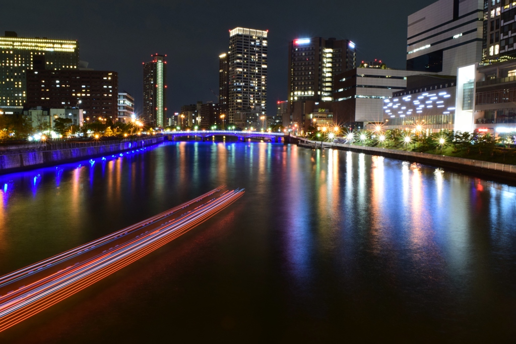 中之島の夜景．．．（ＮＧ写真）