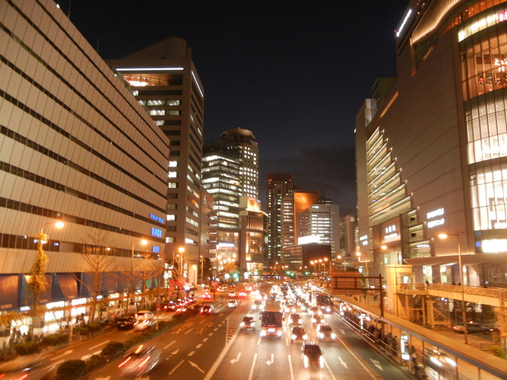 夜の大阪