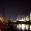 夜の工業地帯