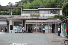 松島海岸駅にて