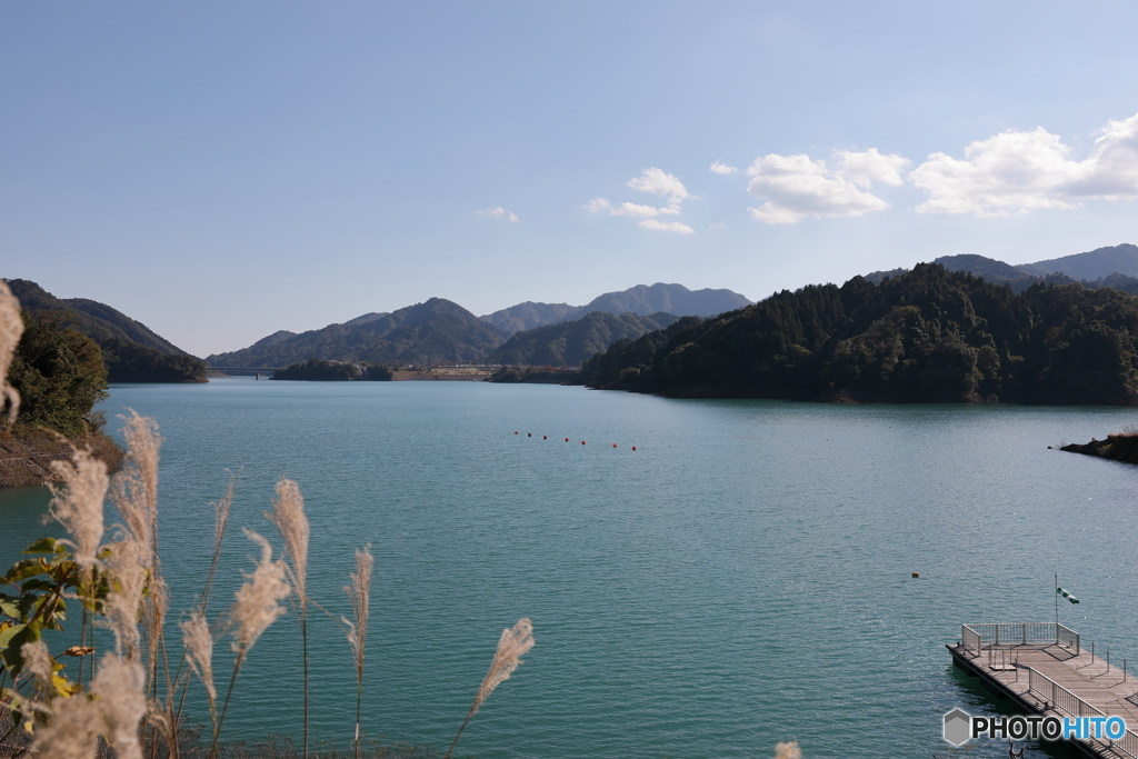 宮ヶ瀬湖 11月2日9