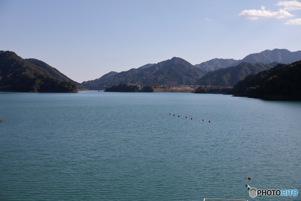 宮ヶ瀬湖 11月2日6