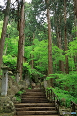 石段（山寺/宝珠山立石寺）