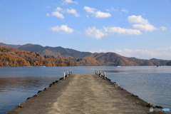 野尻湖の秋