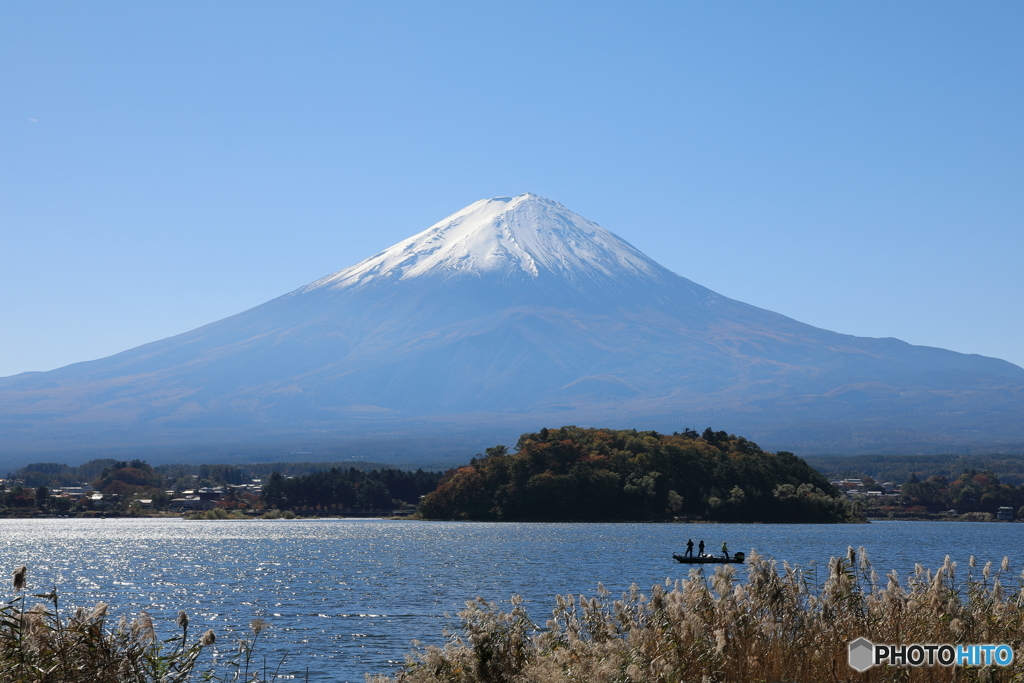 富士山と河口湖4