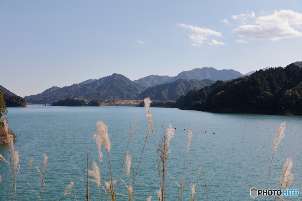 宮ヶ瀬湖 11月2日11