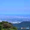 大山阿夫利神社から相模湾の眺め