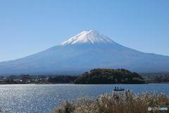 富士山と河口湖2