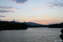 津久井湖の夕暮れ10