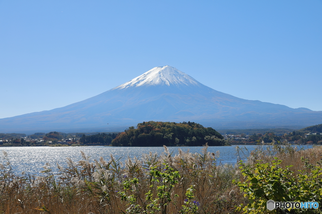 富士山と河口湖10