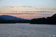 津久井湖の夕暮れ8