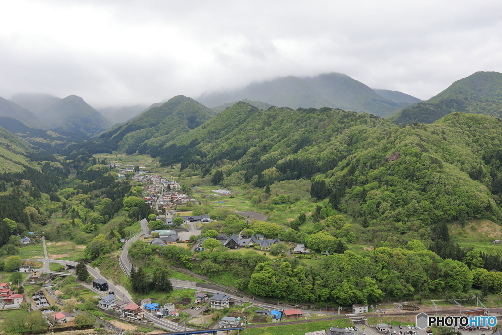 山寺（五大堂からの景色）