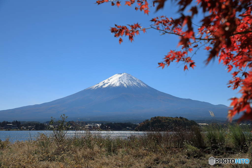 富士山と河口湖70