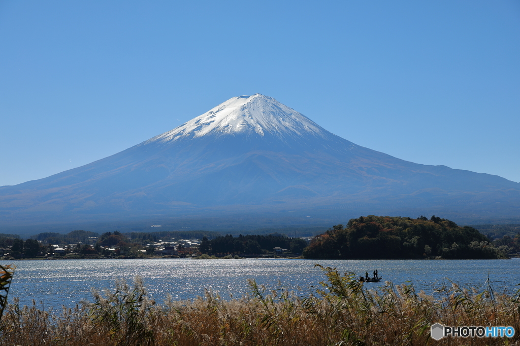 富士山と河口湖50