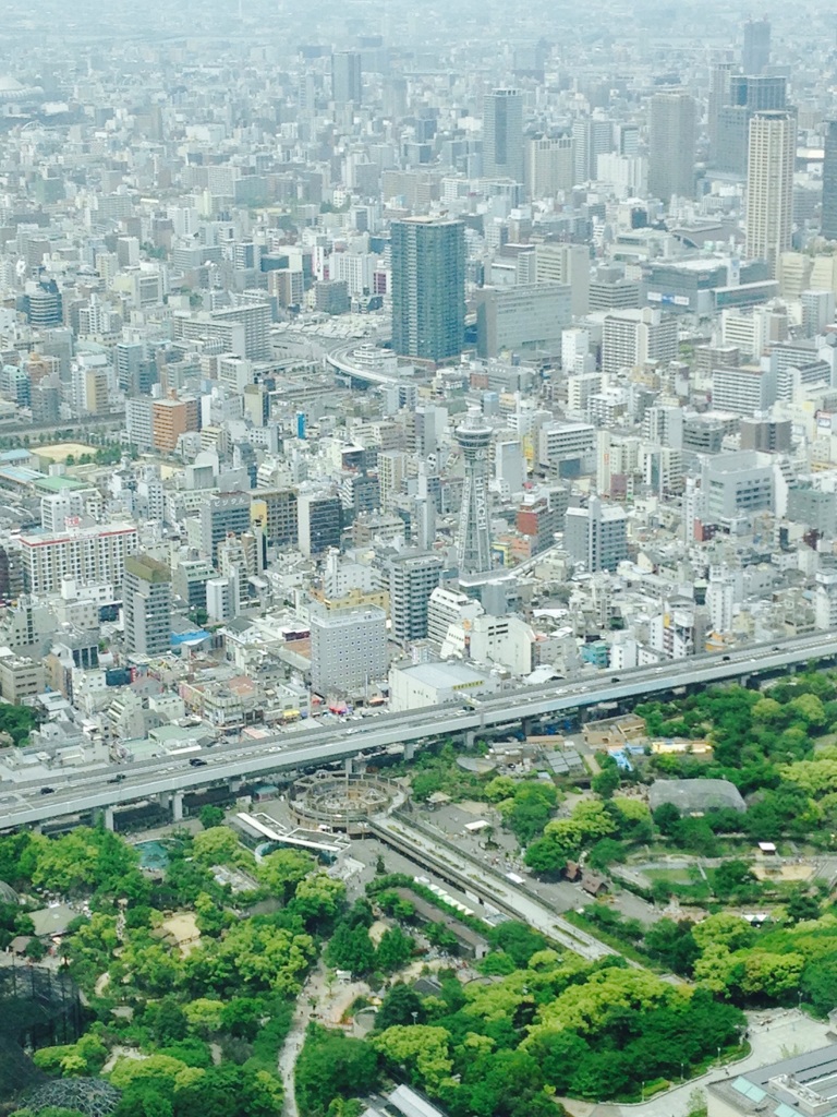 あべのハルカス展望台から