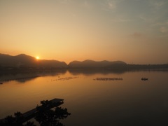 朝日の出