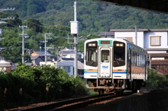 ローカル線を眺めて