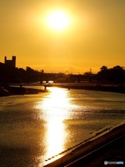限りある夕景