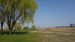 荒川にて