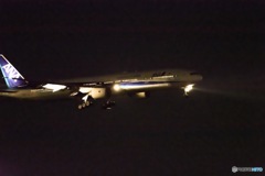 Night landing RW22