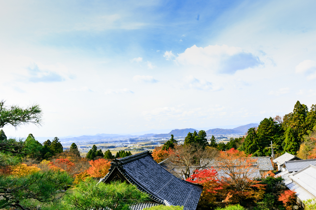 百済寺遠望台眺望
