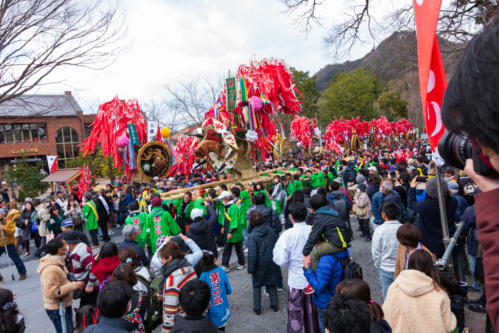 祭のにぎわい