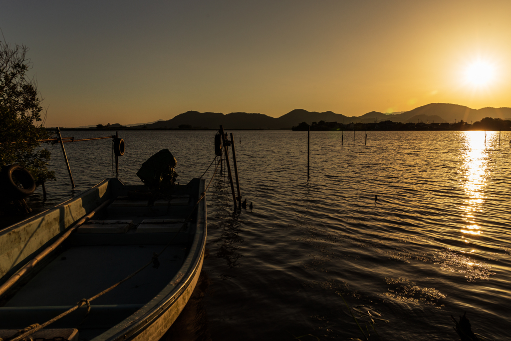 西の湖夕景～其の参～