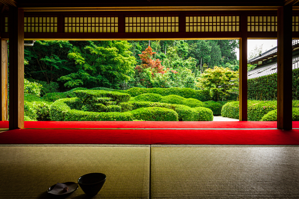 大池寺・蓬莱庭園