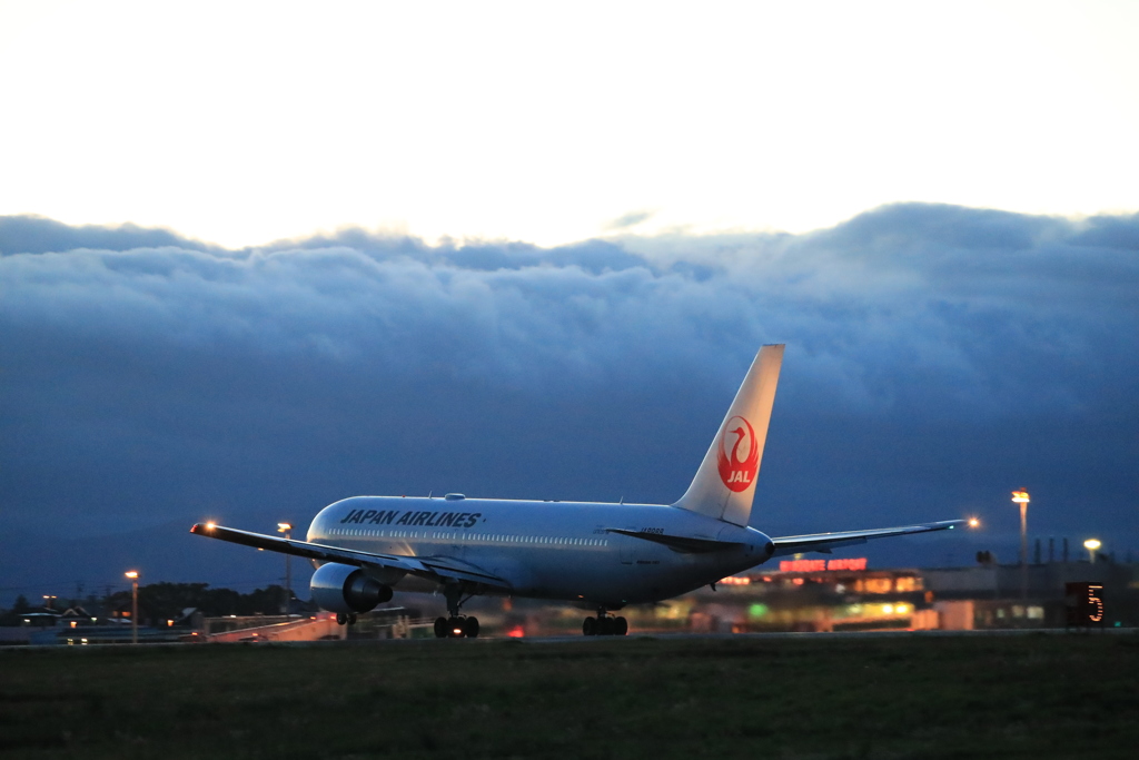 JAL　B763　Take Off.