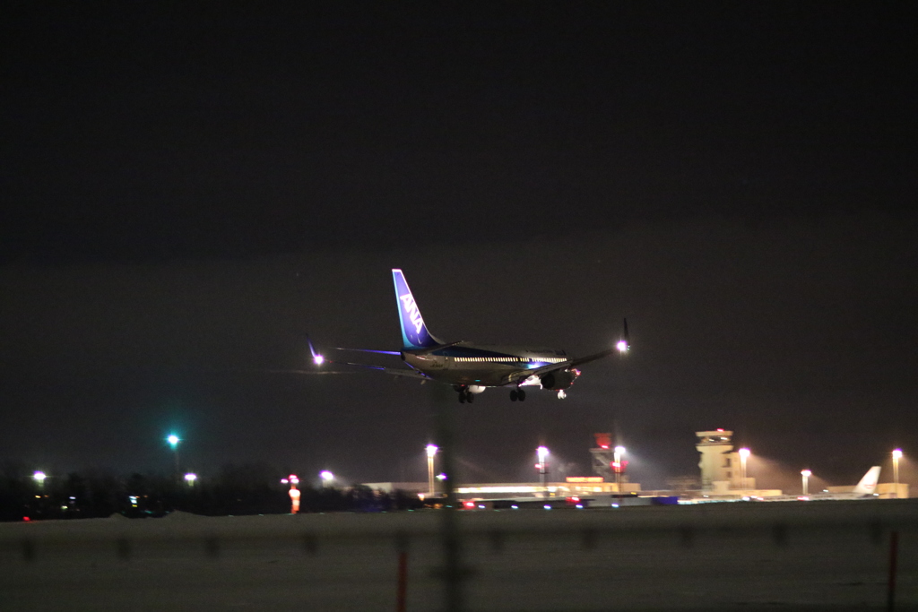 夜空港