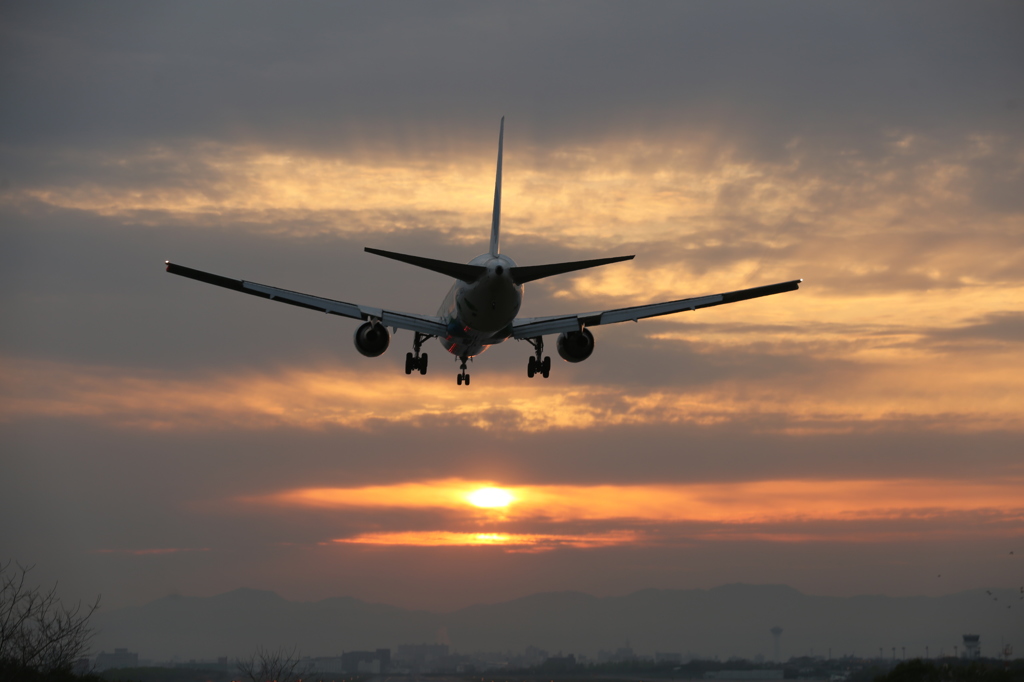 ゆめジェットの到着