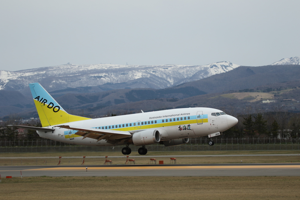 残り少ない、AIR DO　B735
